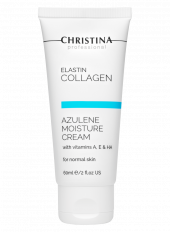 ElastinCollagen Azulene Moisture Cream with Vitamins A, E & HA for normal skin